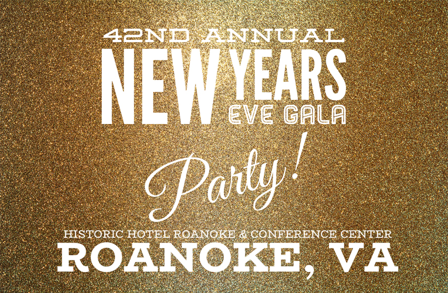 Preceptor Omicron's New Year's Eve Gala at Hotel Roanoke Roanoke, VA